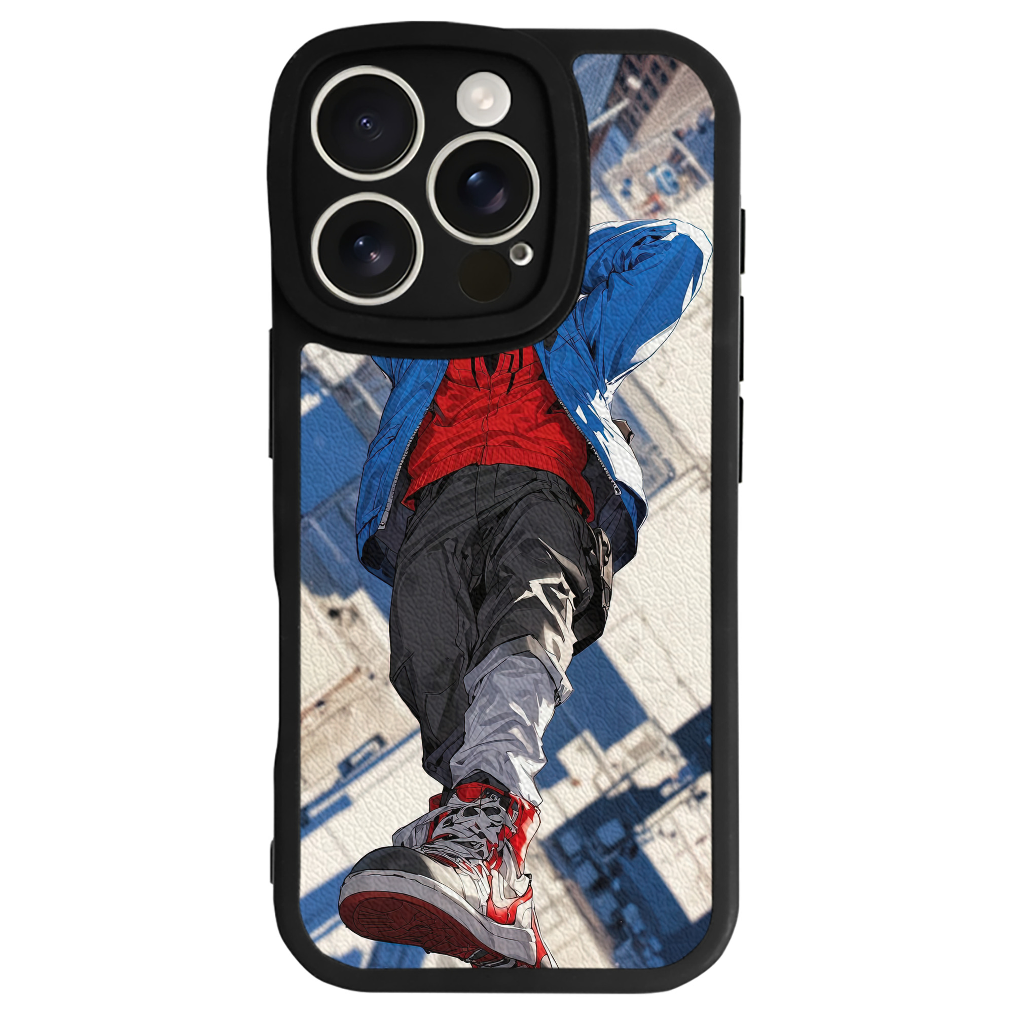 （画像用） Spider Man スパイダーマン 【iPhone 16シリーズ対応】シリコンスマホケース（レザー調） 材質：シリコン